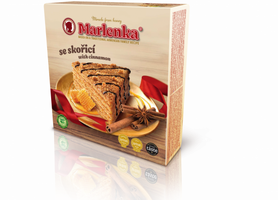 Skořicový medový dort MARLENKA® 800 g