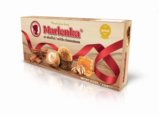 Skořicové medové kuličky MARLENKA® 235 g